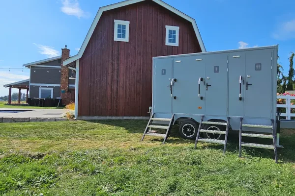 Luxury Restroom Trailer for Outdoor Events in Bellingham