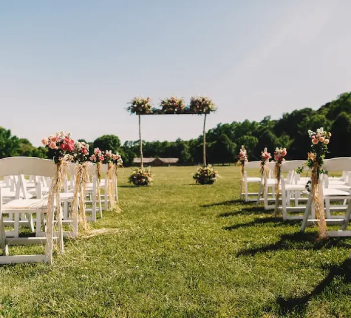 outdoor wedding flooring
