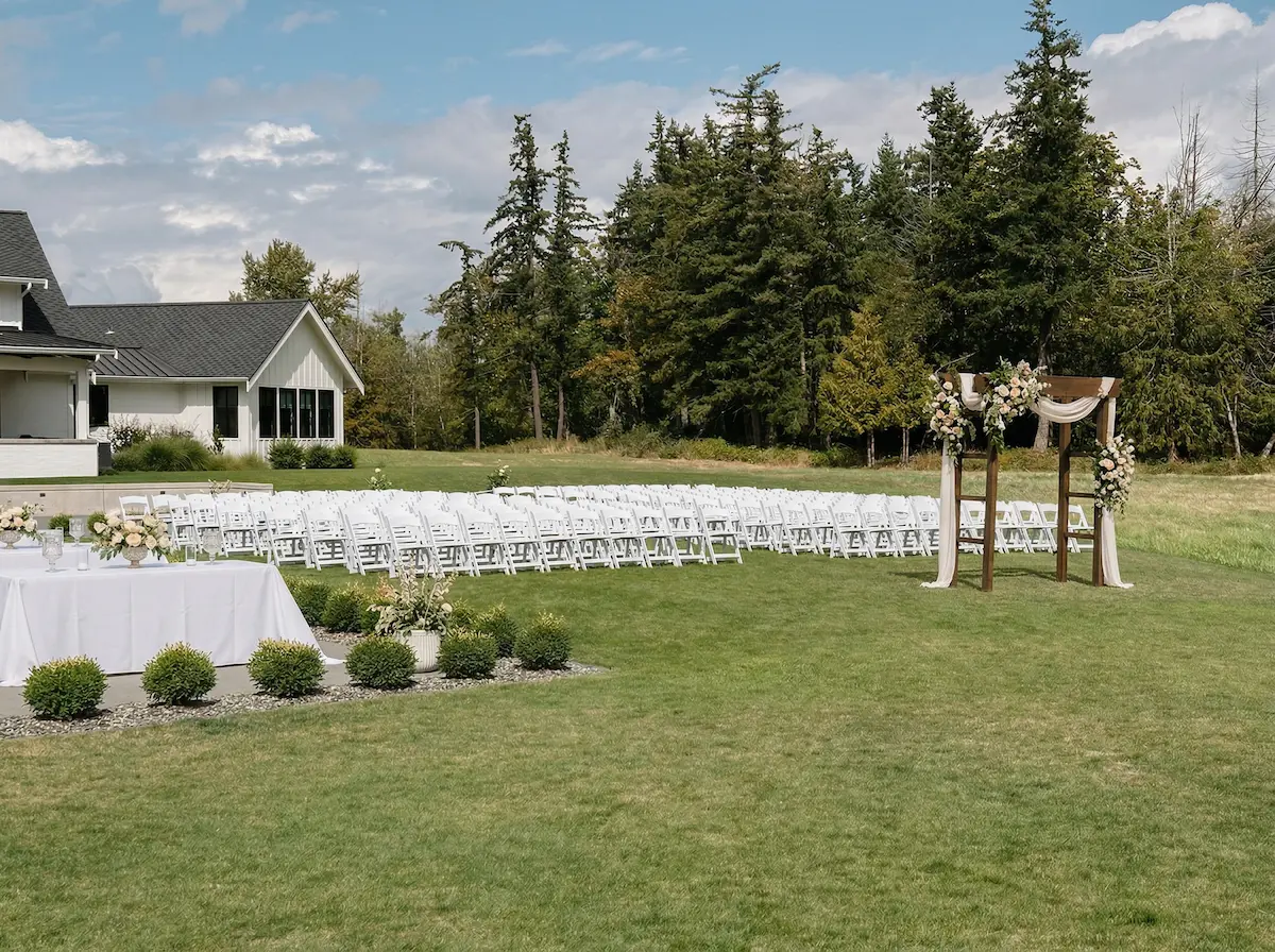 outdoor ceremony setup outdoor ceremony setup