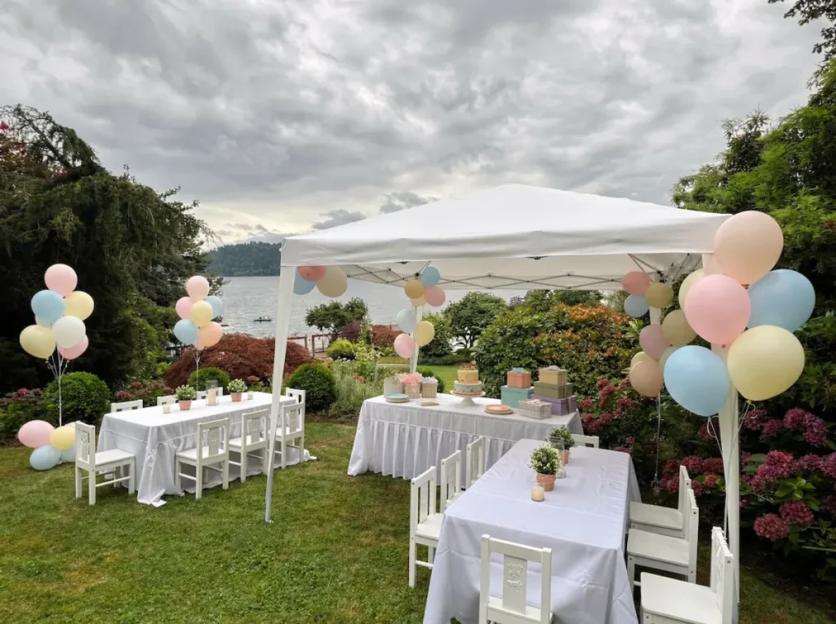 outdoor birthday setup outdoor birthday setup